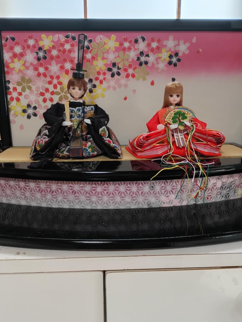雛人形 リカちゃん はると君 親王雛セット リメイク品 - メルカリ