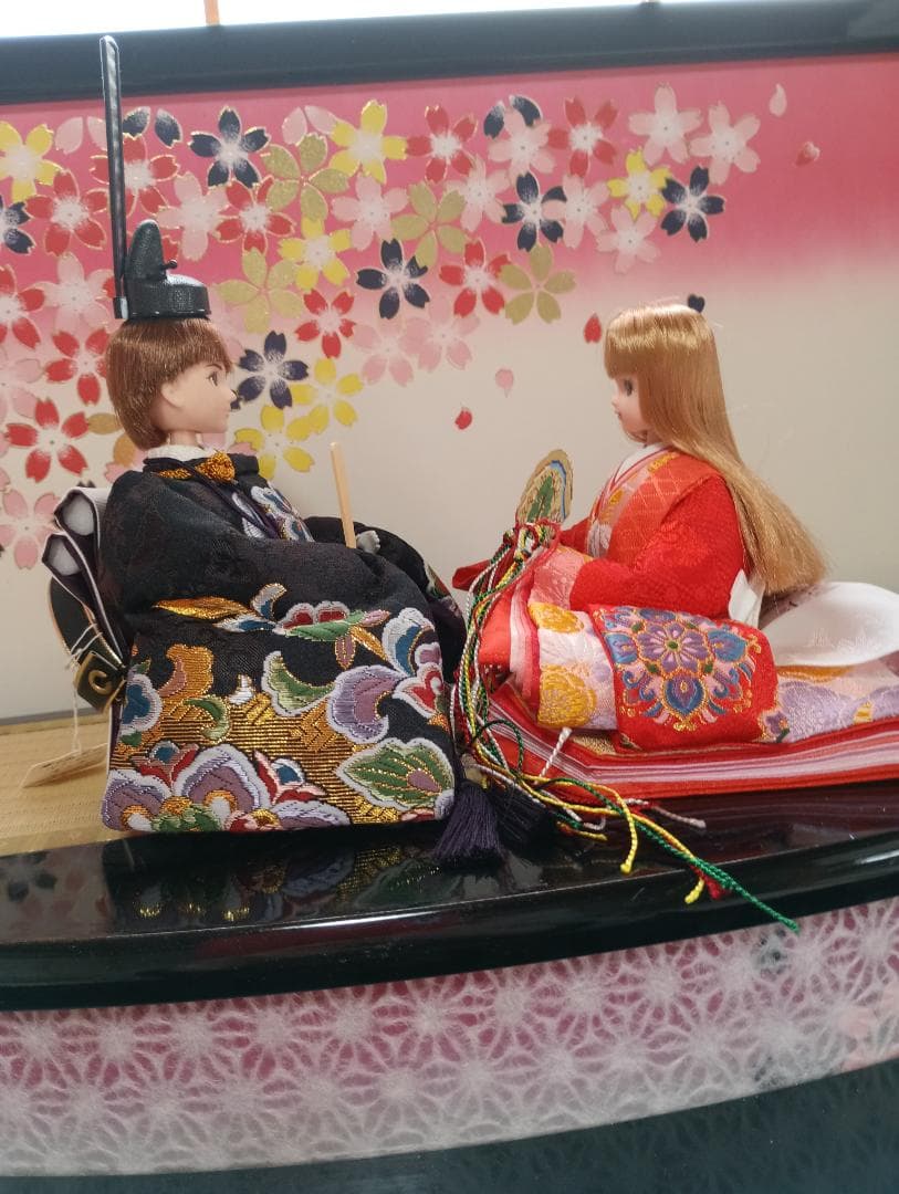 雛人形 リカちゃん はると君 親王雛セット リメイク品 - メルカリ