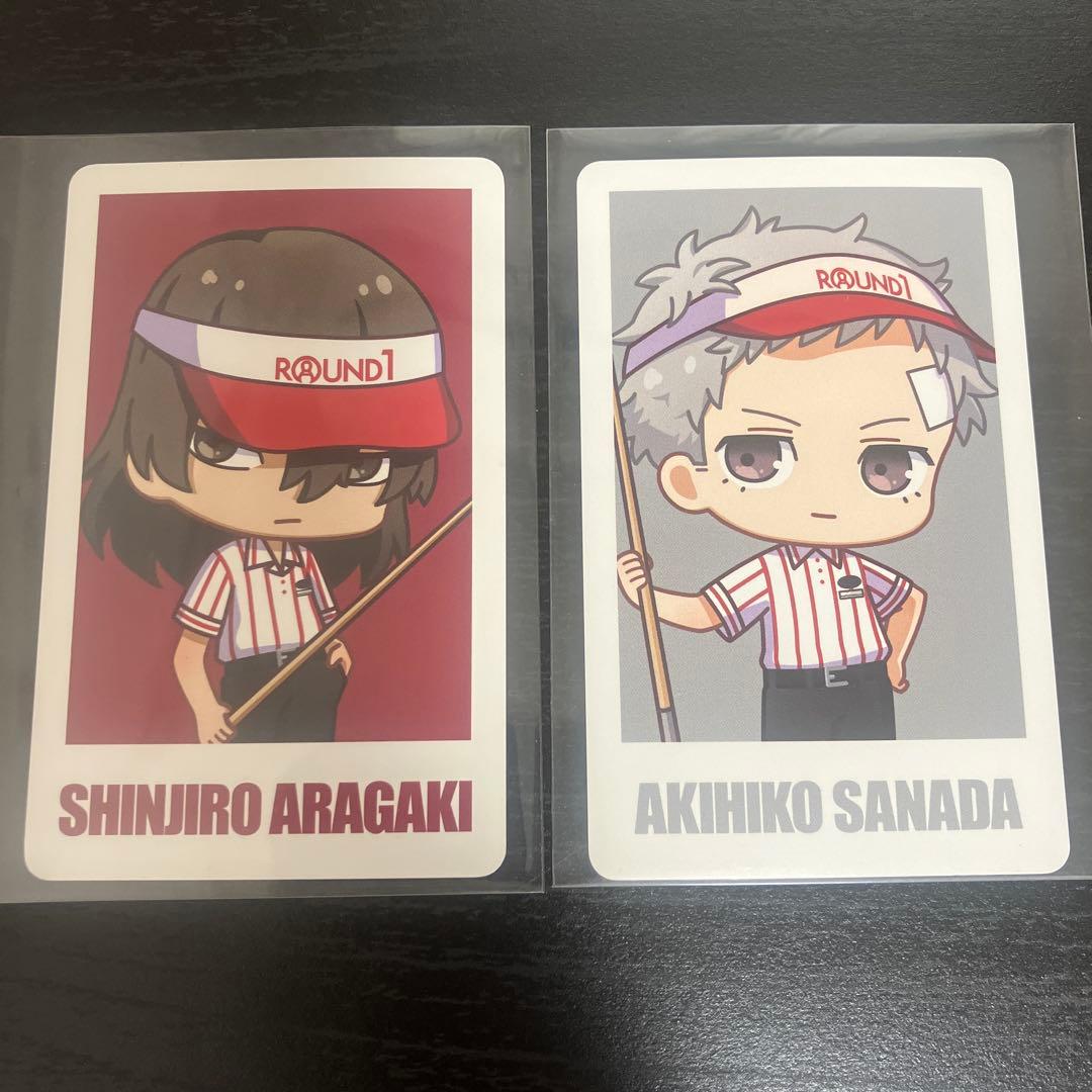 ペルソナ3 ラウンドワン 荒垣真次郎 & 真田明彦 インスタント風カード