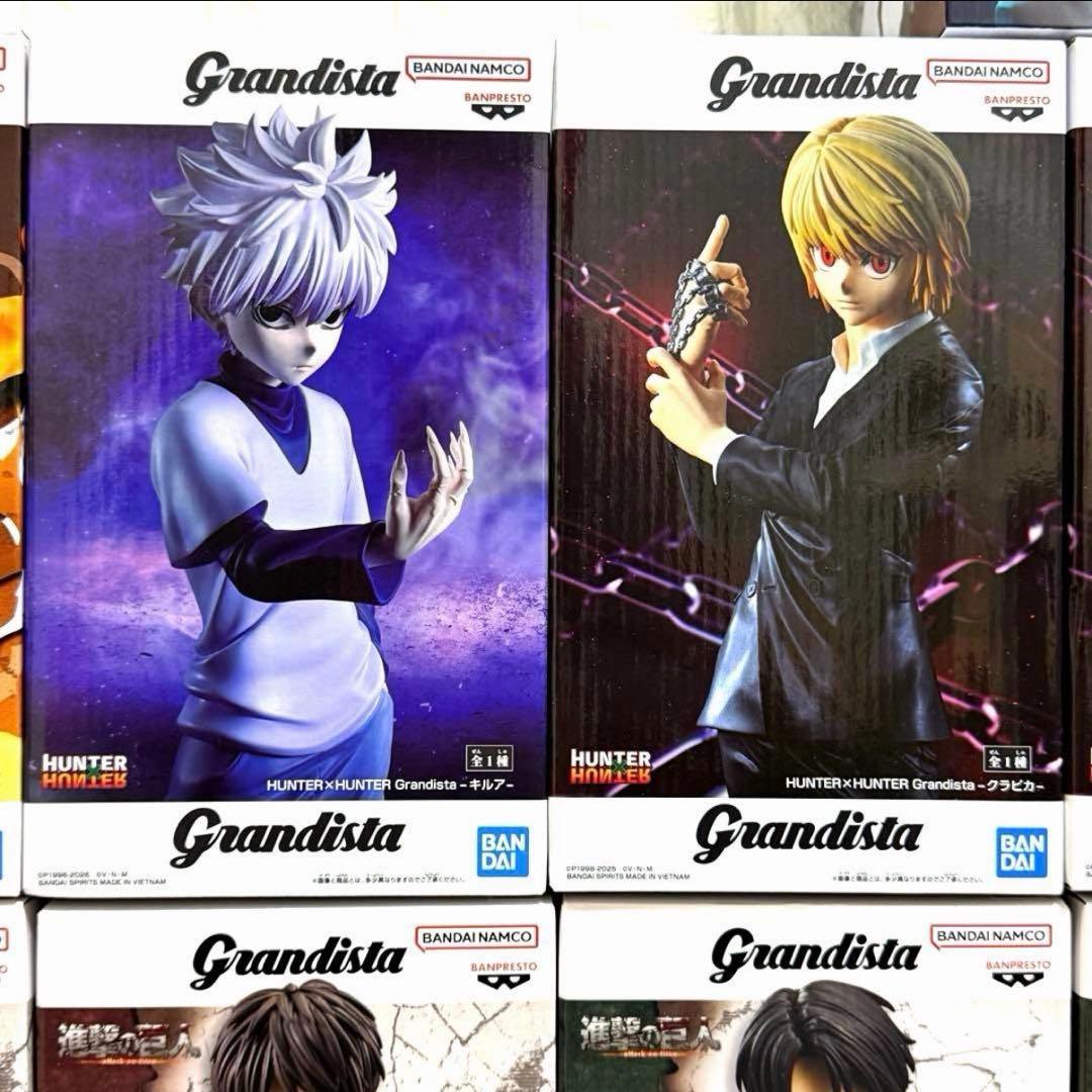 ハンター×ハンター　Grandista キルア　クラピカ　呪術廻戦　脹相　ナルト
