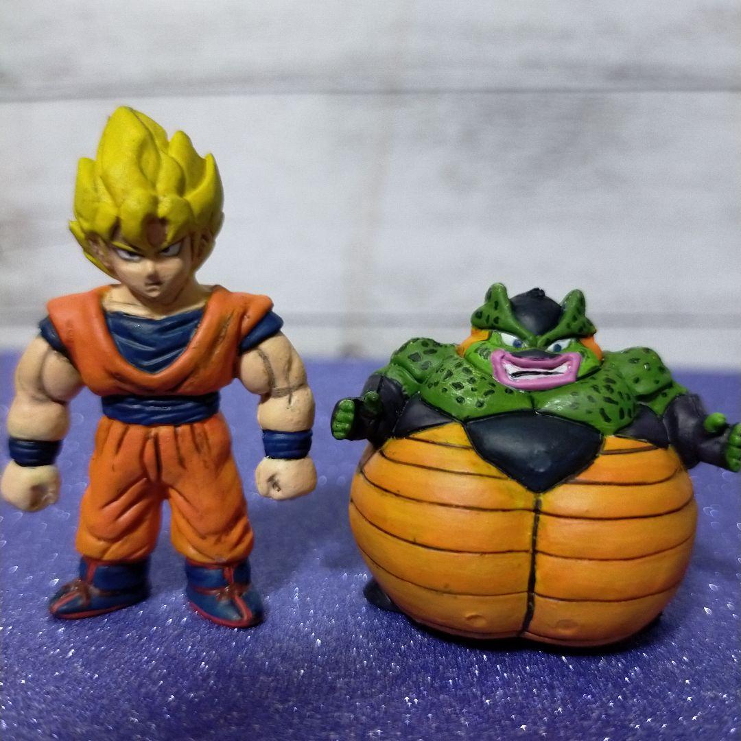 ドラゴンボール 消しゴム ドラ消し セル自爆、悟空 リペイントセット