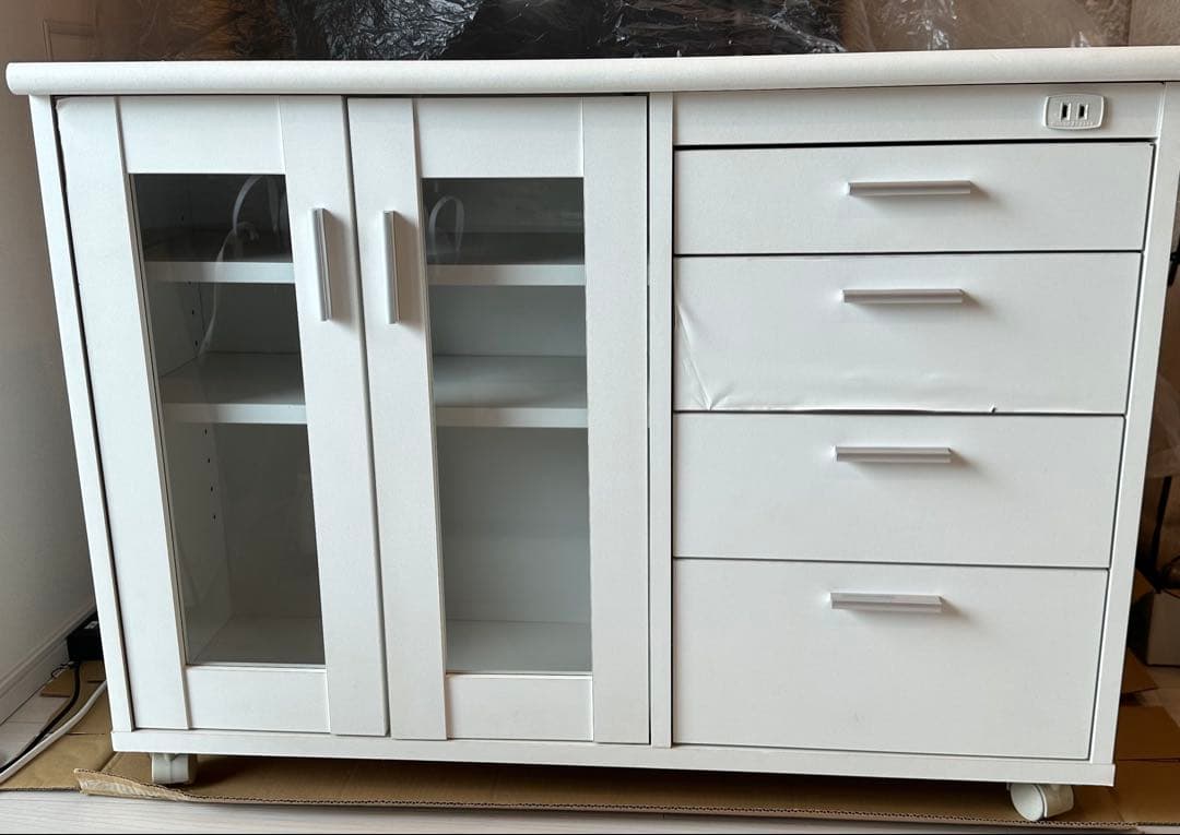 多機能キッチンワゴン！キャスター付き！