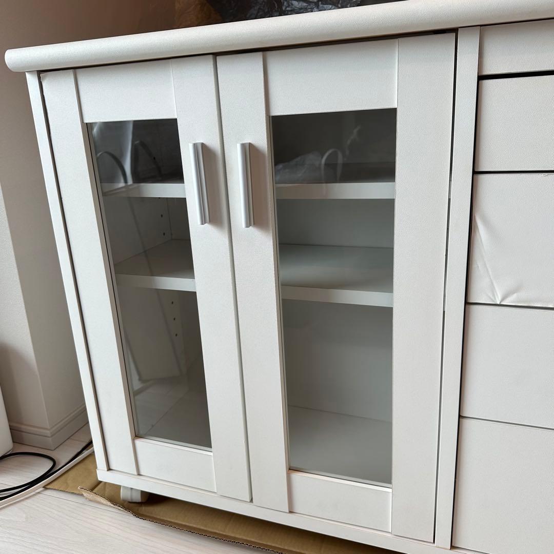 多機能キッチンワゴン！キャスター付き！