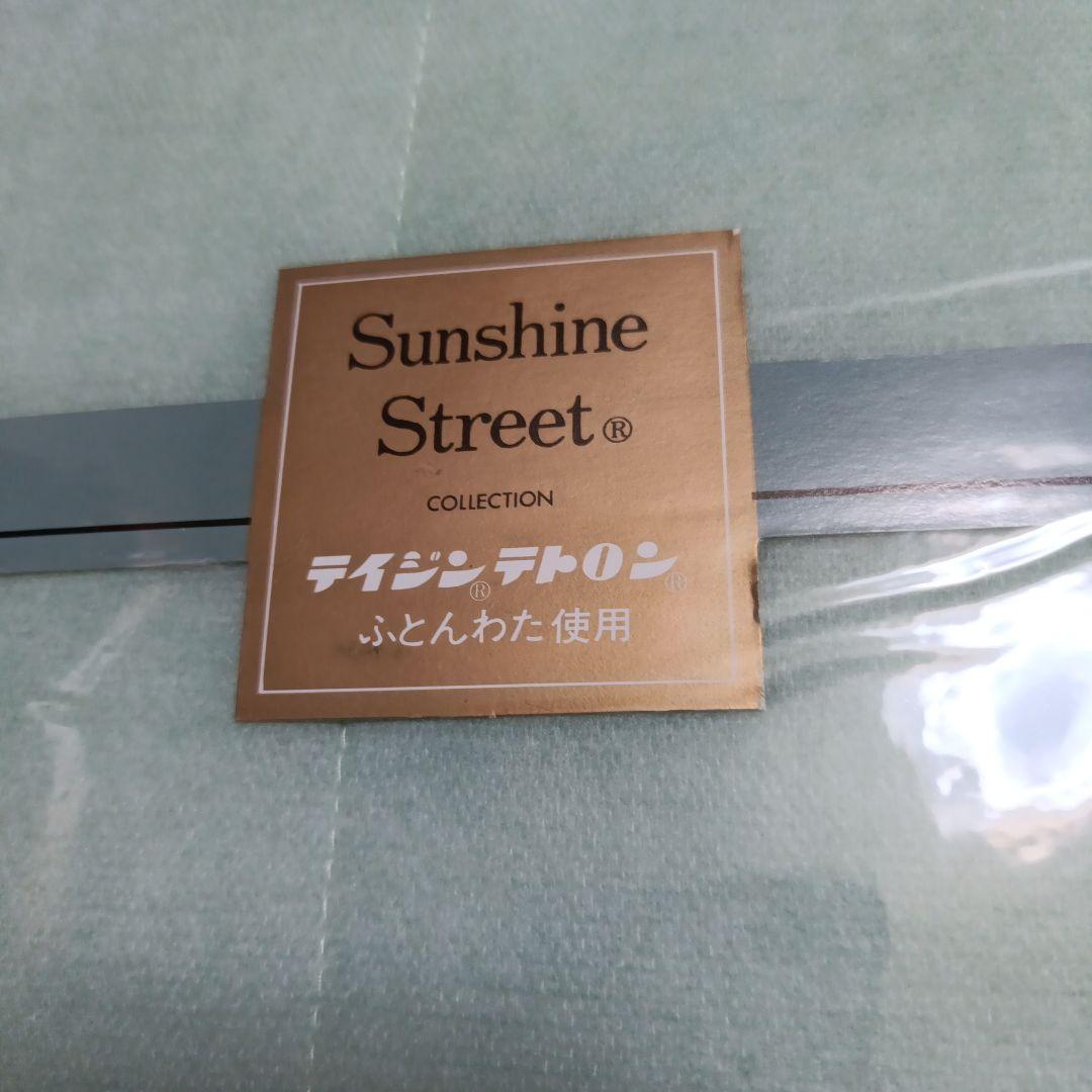 Sunshine Street ウール混ボアーケット ミントグリーン