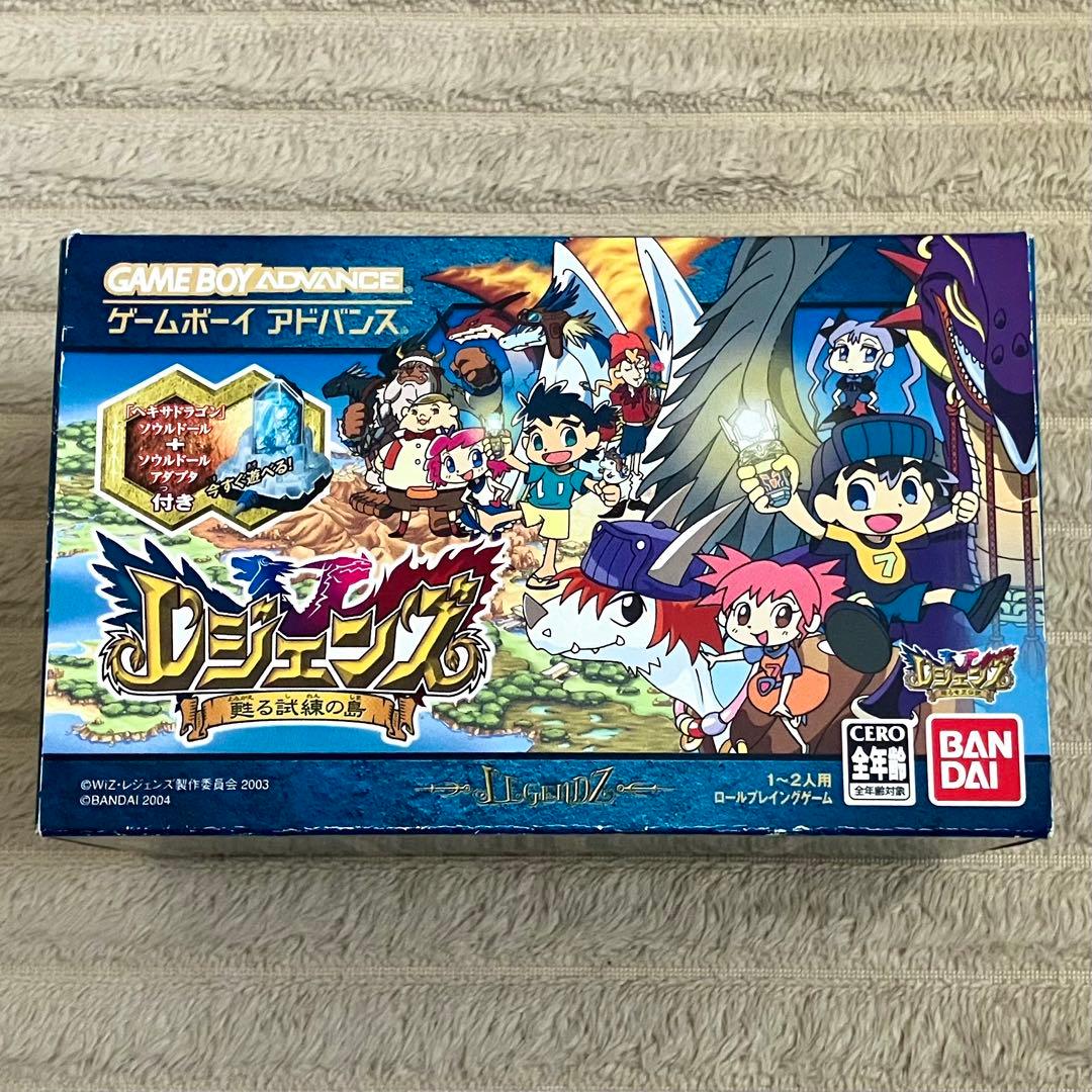 レジェンズ 甦る試練の島 GBA ゲームボーイアドバンス ソフト - メルカリ