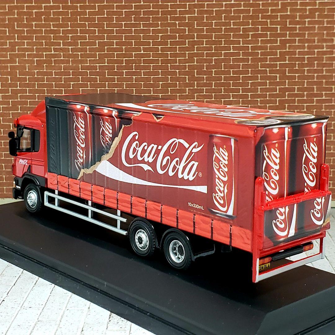 新品未開封　オックスフォード　コカ・コーラ　スカニア　6ホイール　トラック