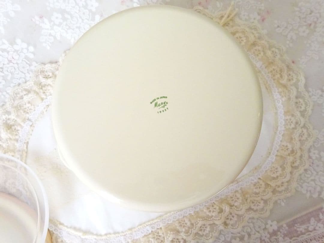 マニー　ローズ　樹脂蓋付き丸ストッカー　イマン