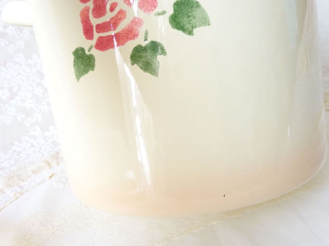 マニー　ローズ　樹脂蓋付き丸ストッカー　イマン