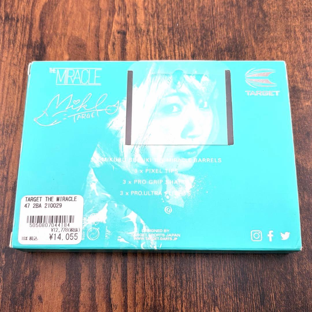 ターゲット】ザ ミラクル47 鈴木未来プロモデル 18g 定価14055円