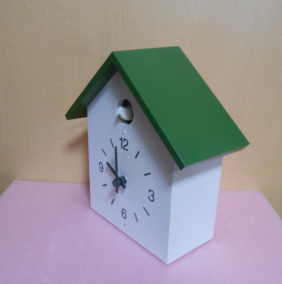 無印良品　鳩時計 大 限定色グリーンＧ－１０