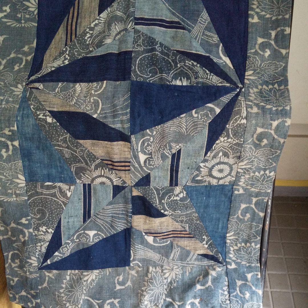 古布パッチワーク敷物