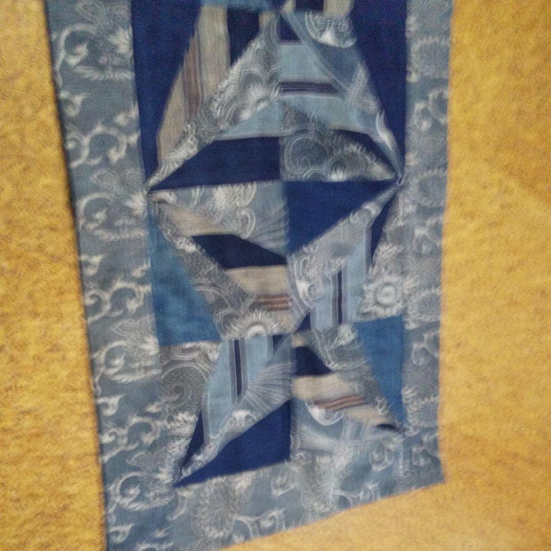 古布パッチワーク敷物