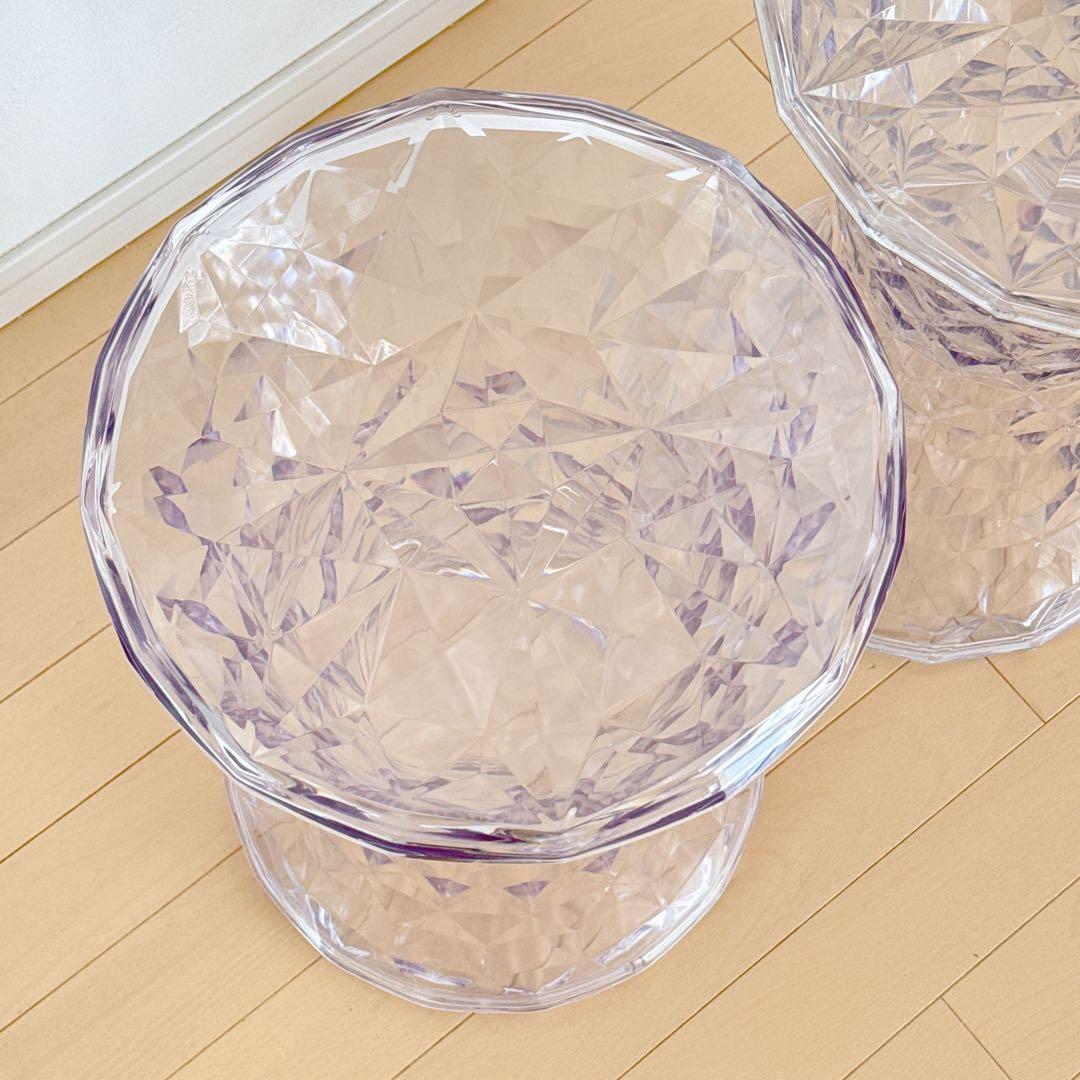 〜3/18 美品 Kartell カルテル ストーン リプロダクト 2セット