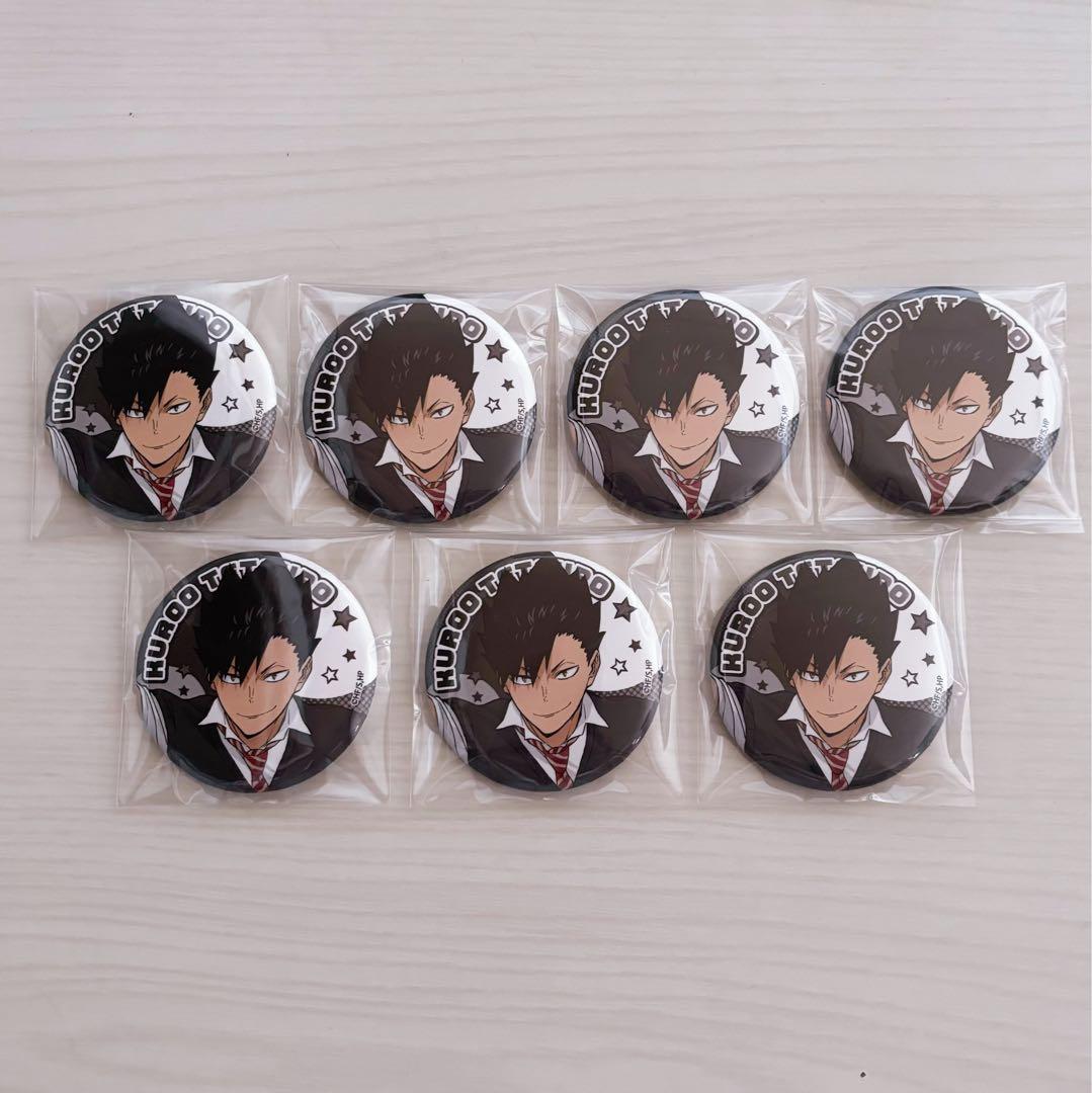 ハイキュー ラウンドワン 黒尾鉄朗 缶バッジ - メルカリ