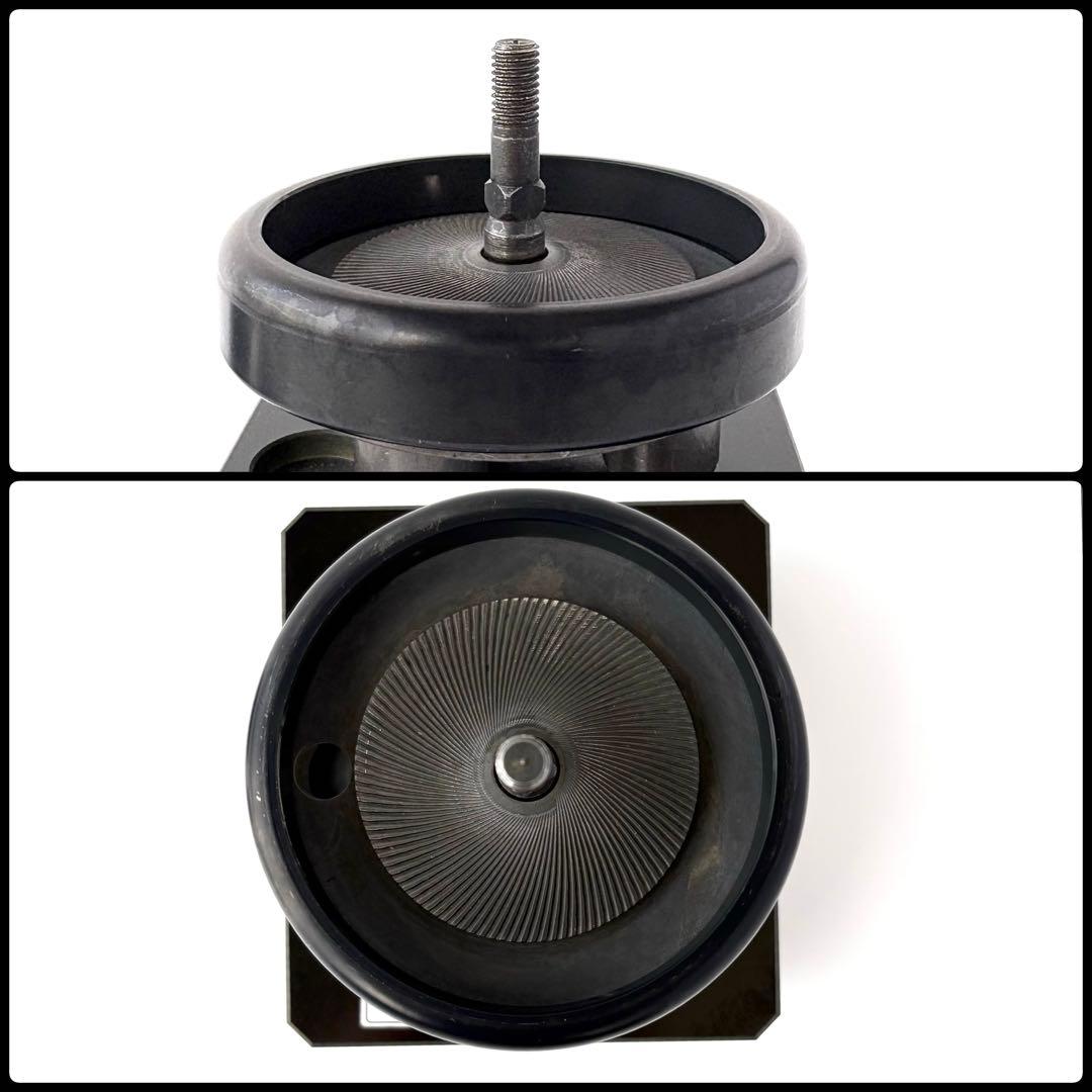 昭和レトロ 当時物 ⭐️ 茶臼 禅 焼入り鋼 小型 手動 石臼方式 黒