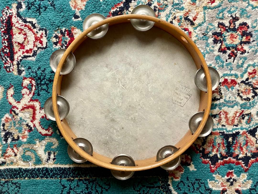 パーカッション・打楽器 W.F.L LUDWIG 10\" Professional Tambourine