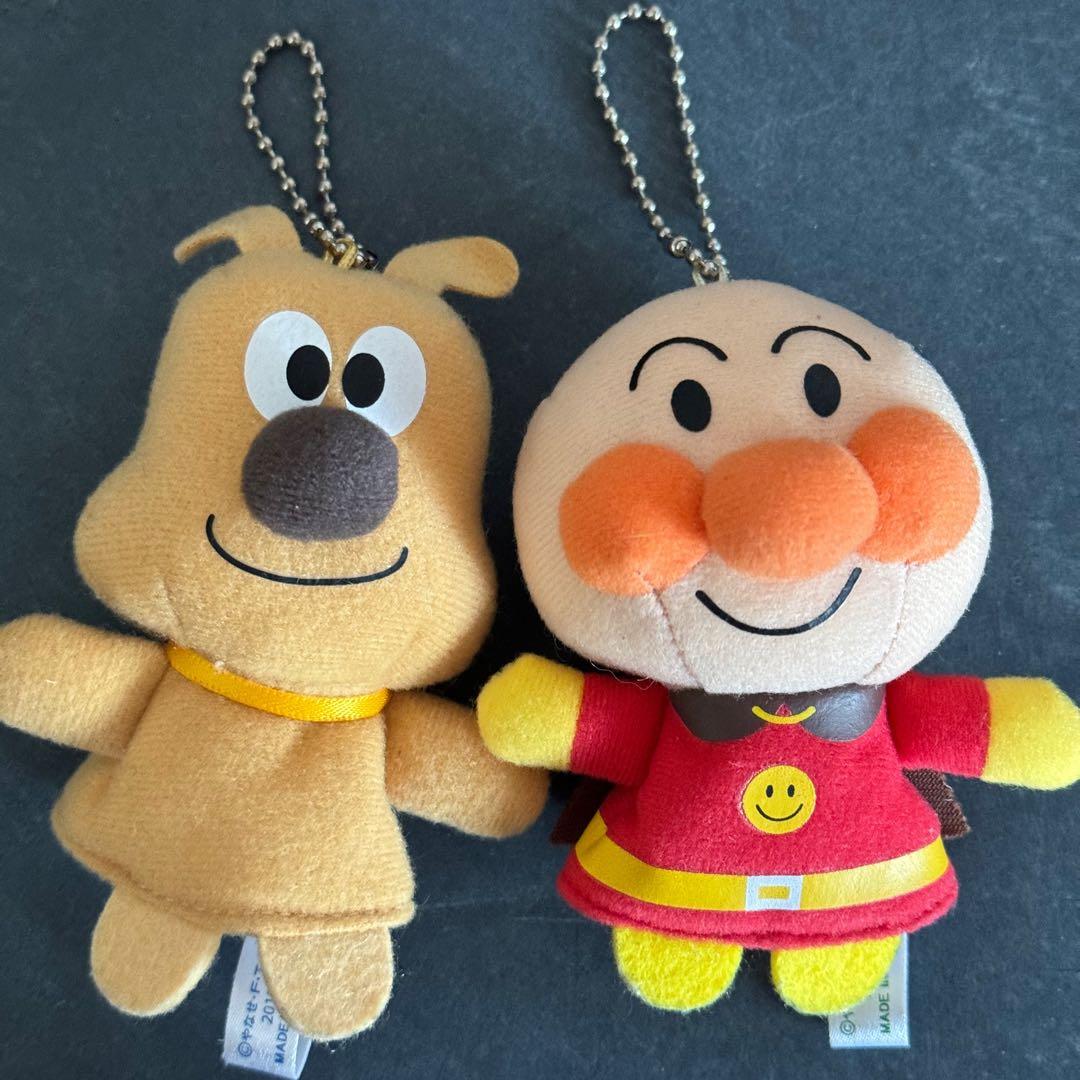 それいけ！アンパンマン チーズ 指人形マスコットキーホルダー - メルカリ