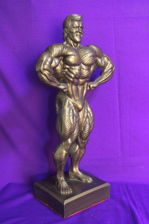 ボディビルダー像（ニールスアンデルセン社製）★難有り（首にひび割れ有り）特価