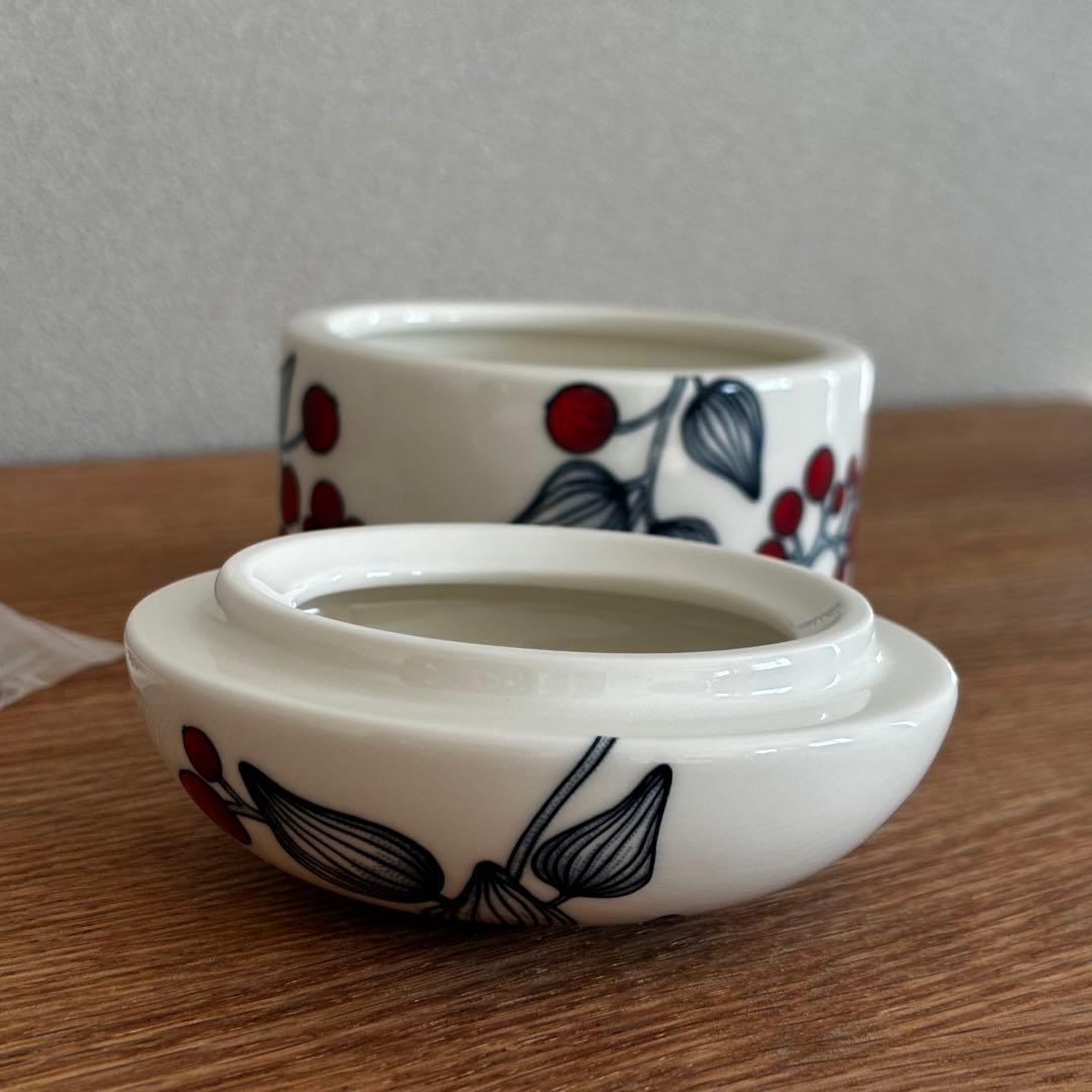 アラビア ルノ フロストベリー 蓋付きジャー コースター 2枚 - メルカリ