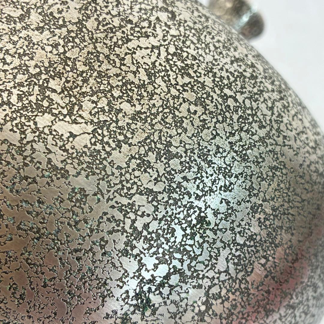 松和堂造 松崎福三郎原型 青銅花瓶 飾り壺 置物 骨董品