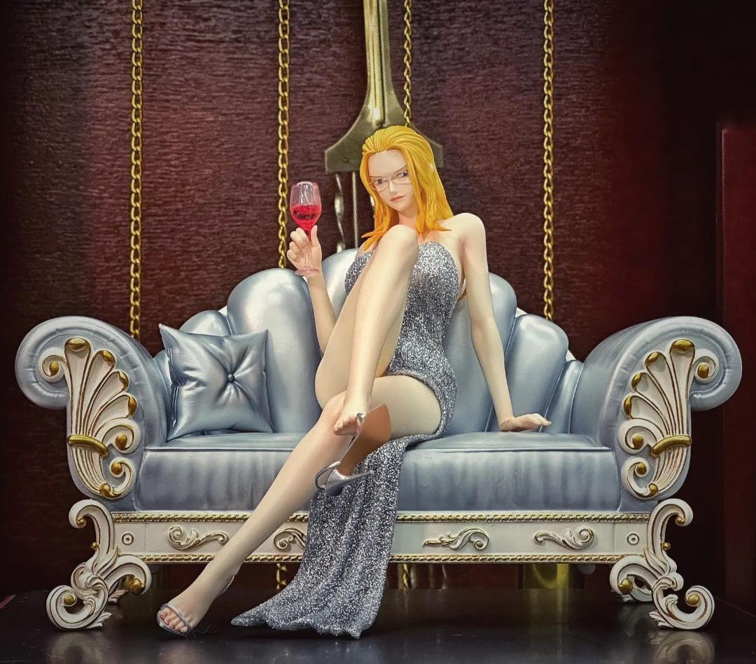 ワンピース カリファ ソファー ガレージキット フィギュア 塗装済み