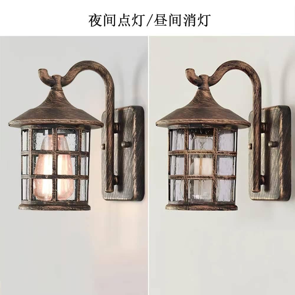 アンティーク調のブラケットライト