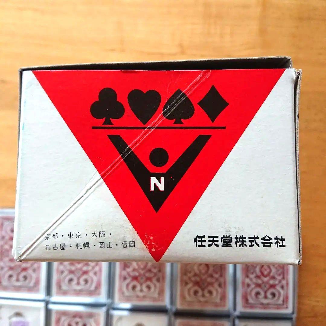 ②激レア 任天堂 ニンテンドートランプ類税証紙付き 昭和レトロ 民芸