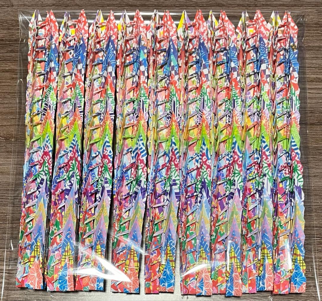 まーちゃんページ 折り鶴 和柄 10000羽