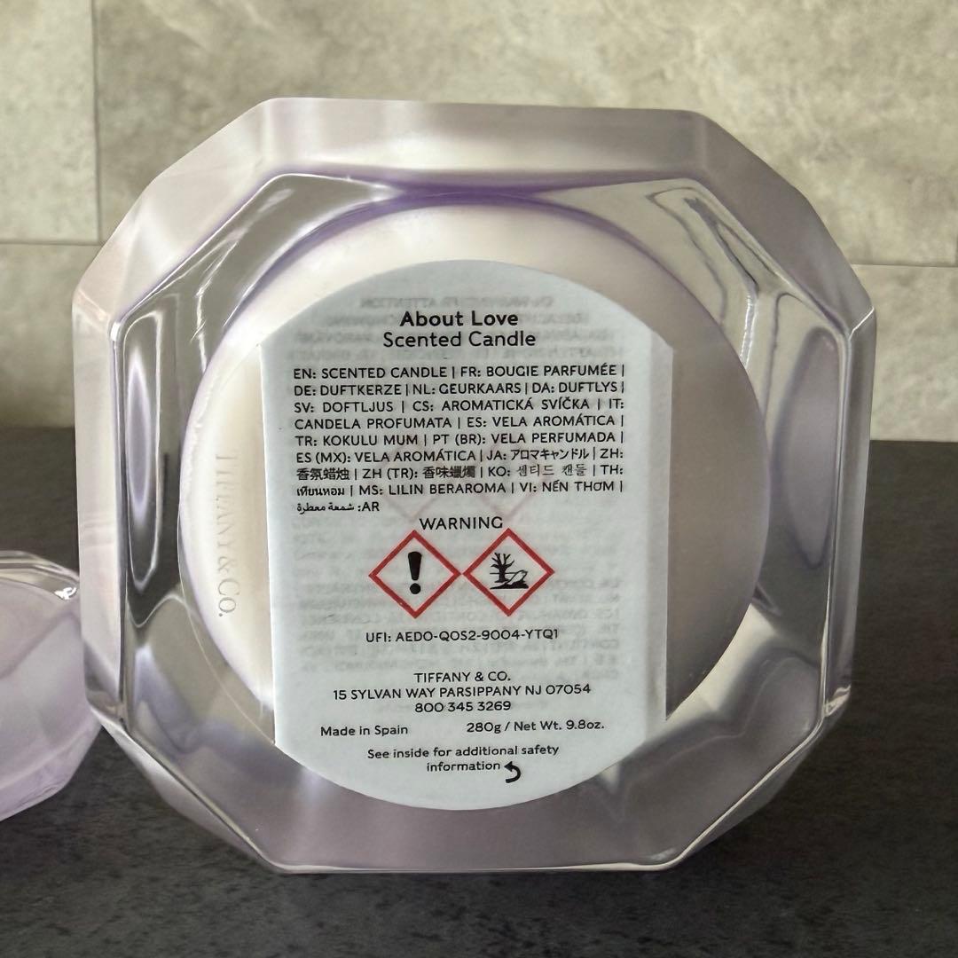 【新品、未使用】TIFFANY About Love キャンドル
