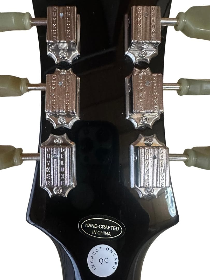 ギブソンケース付き Fシリアル Epiphone レスポール ブラック