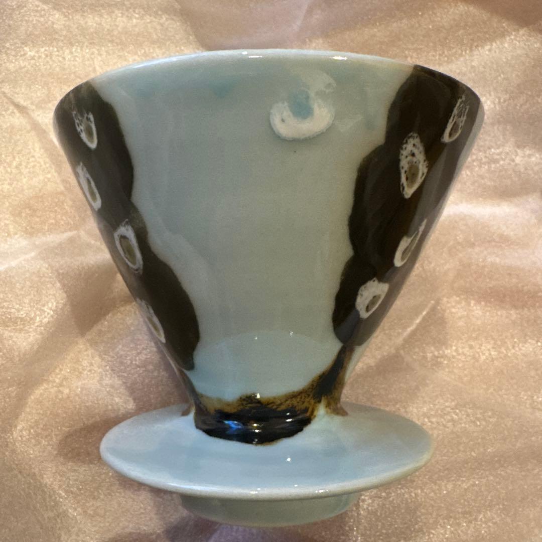 石木文　ソーサー　てふてふ　オーバル