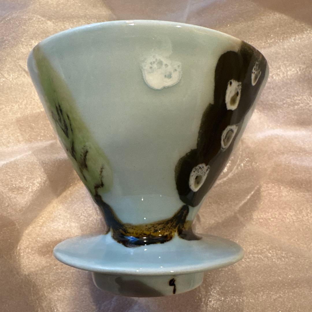 石木文　ソーサー　てふてふ　オーバル