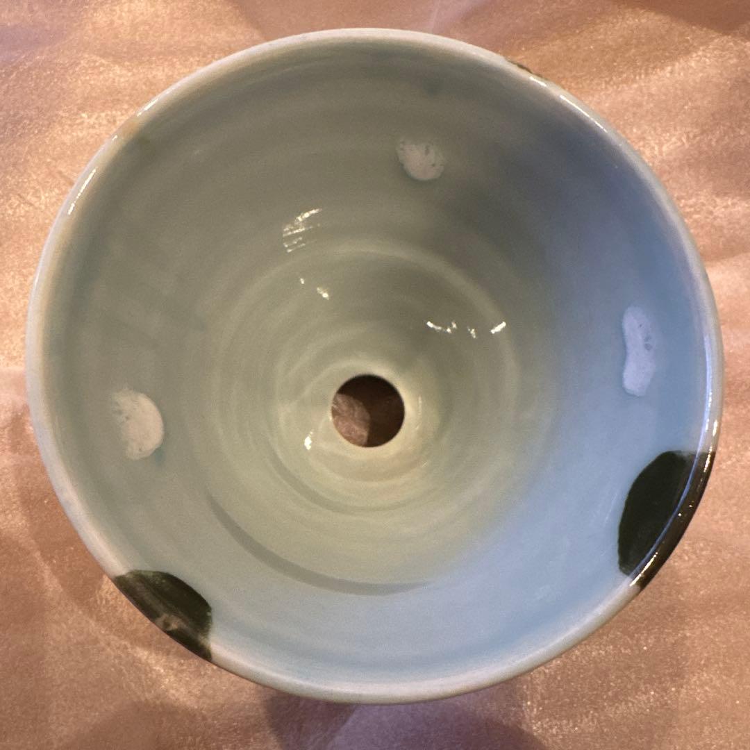 石木文　ソーサー　てふてふ　オーバル