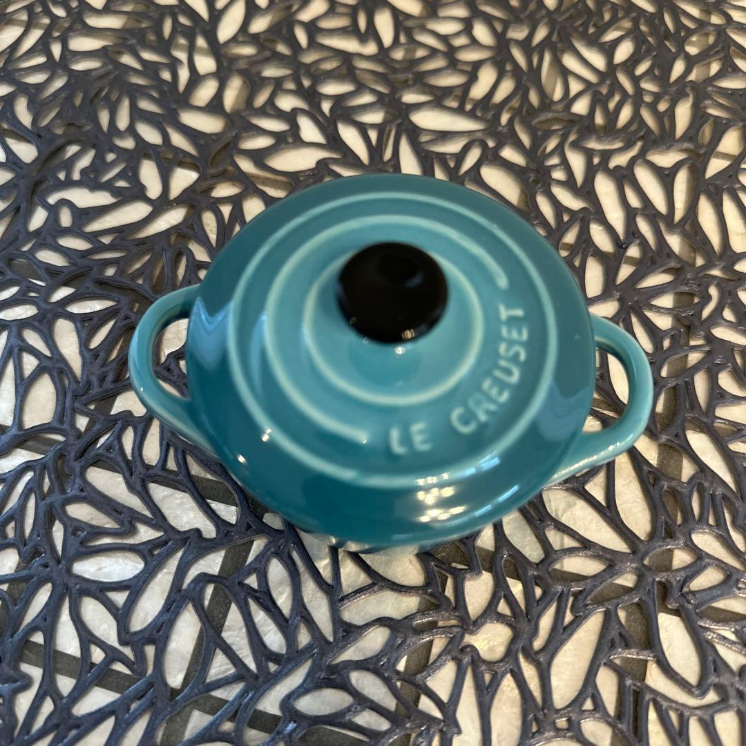 未使用！ ルクルーゼ カリビアンブルーセット - メルカリ