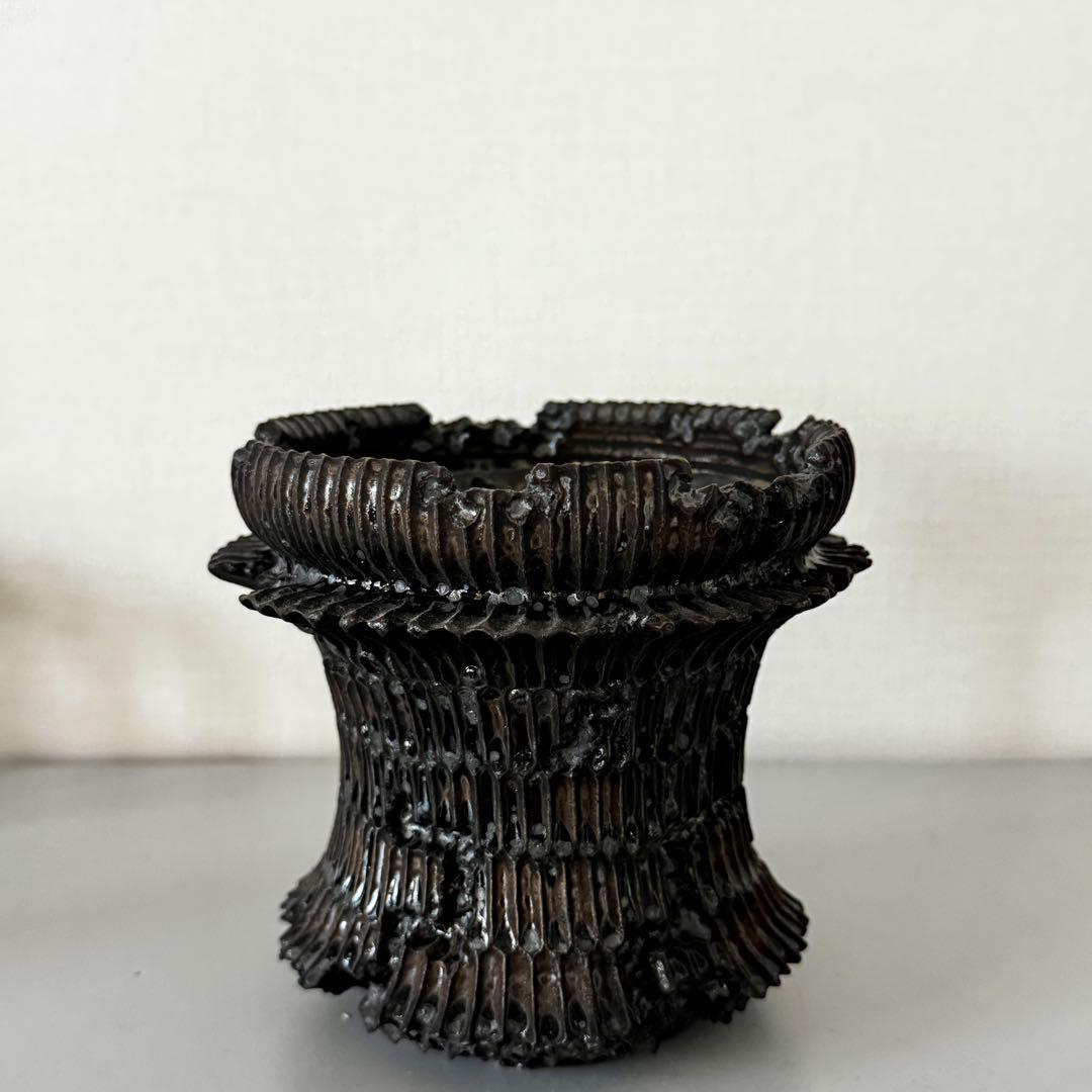 新品未使用 raw life factory 木輪 植木鉢 - メルカリ