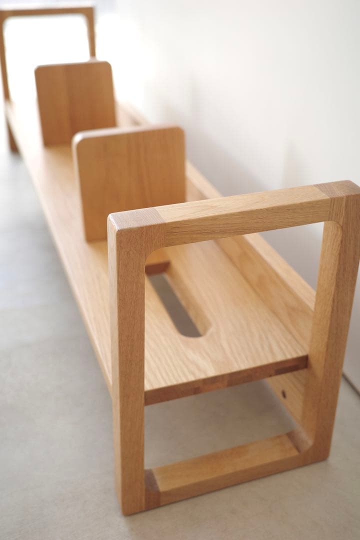 FOPPISH2 デスクシェルフ ロータイプ「mtm」