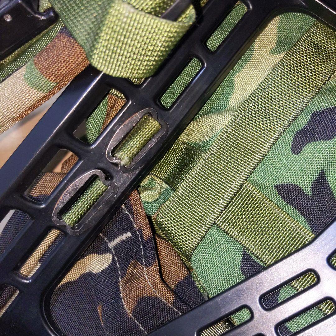 アメリカ軍メインパック/スリーピングバックキャリア/フレーム/パット 実物中古品