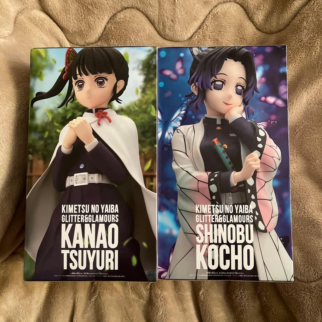 鬼滅の刃　胡蝶しのぶ　栗花落カナヲ　フィギュア　まとめ売り　ルミナスタ