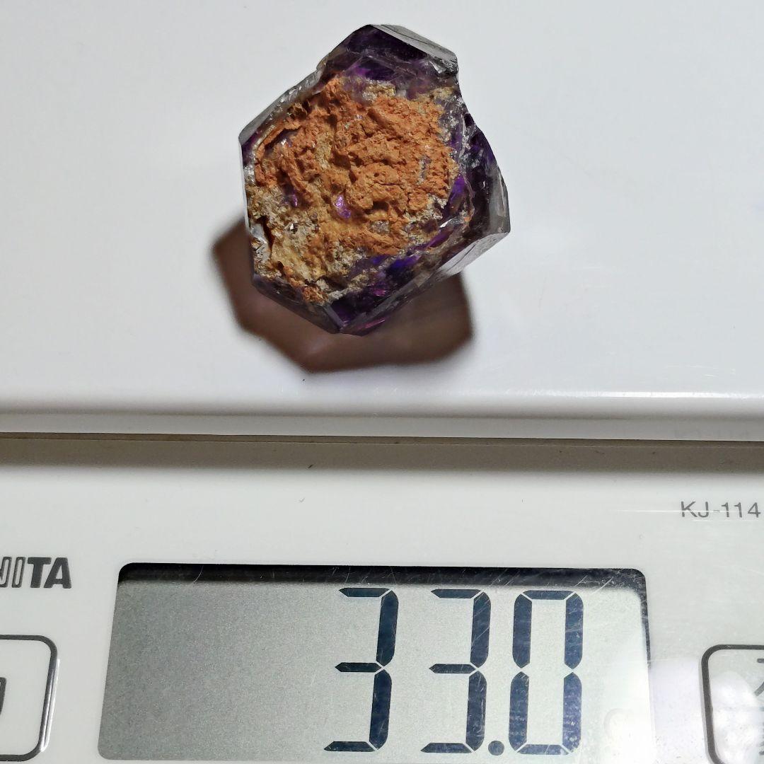 ★エレスチャルアメジスト(スーパーセブン) 大型結晶 33.0gF(SA+)