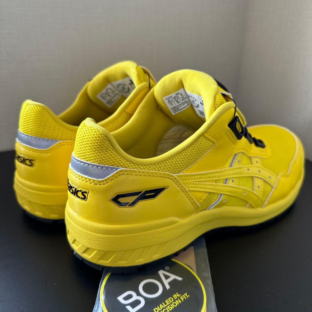 新品　限定色　アシックス asics CP209 BOA イエロー 25.5㎝