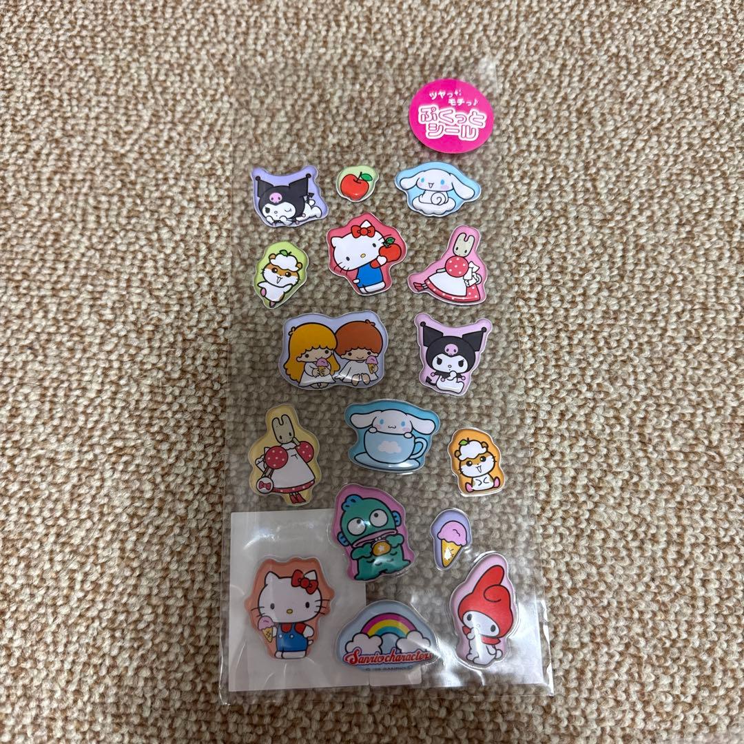 サンリオ　ボンドロ　コットンパフィー　ぷくぷく　ふわふわ　エポキシ　大人の図鑑