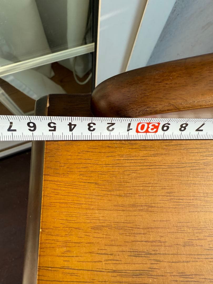 コイズミ　木製チェスト　昭和　家具　天然木　電話台　スリムチェスト