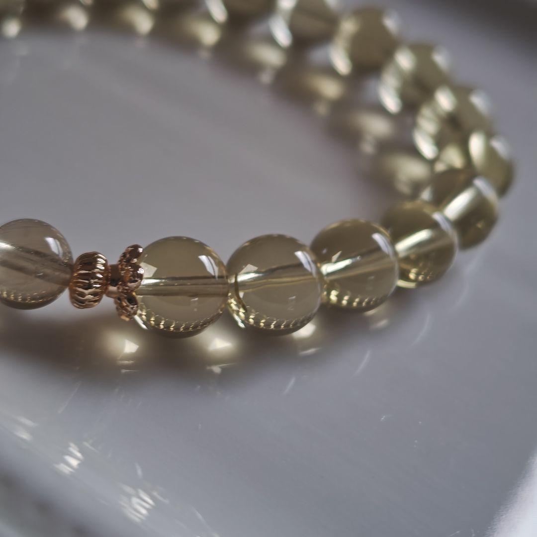 宝石質シトリン六芒星×レモンクオーツ×オーソクレース