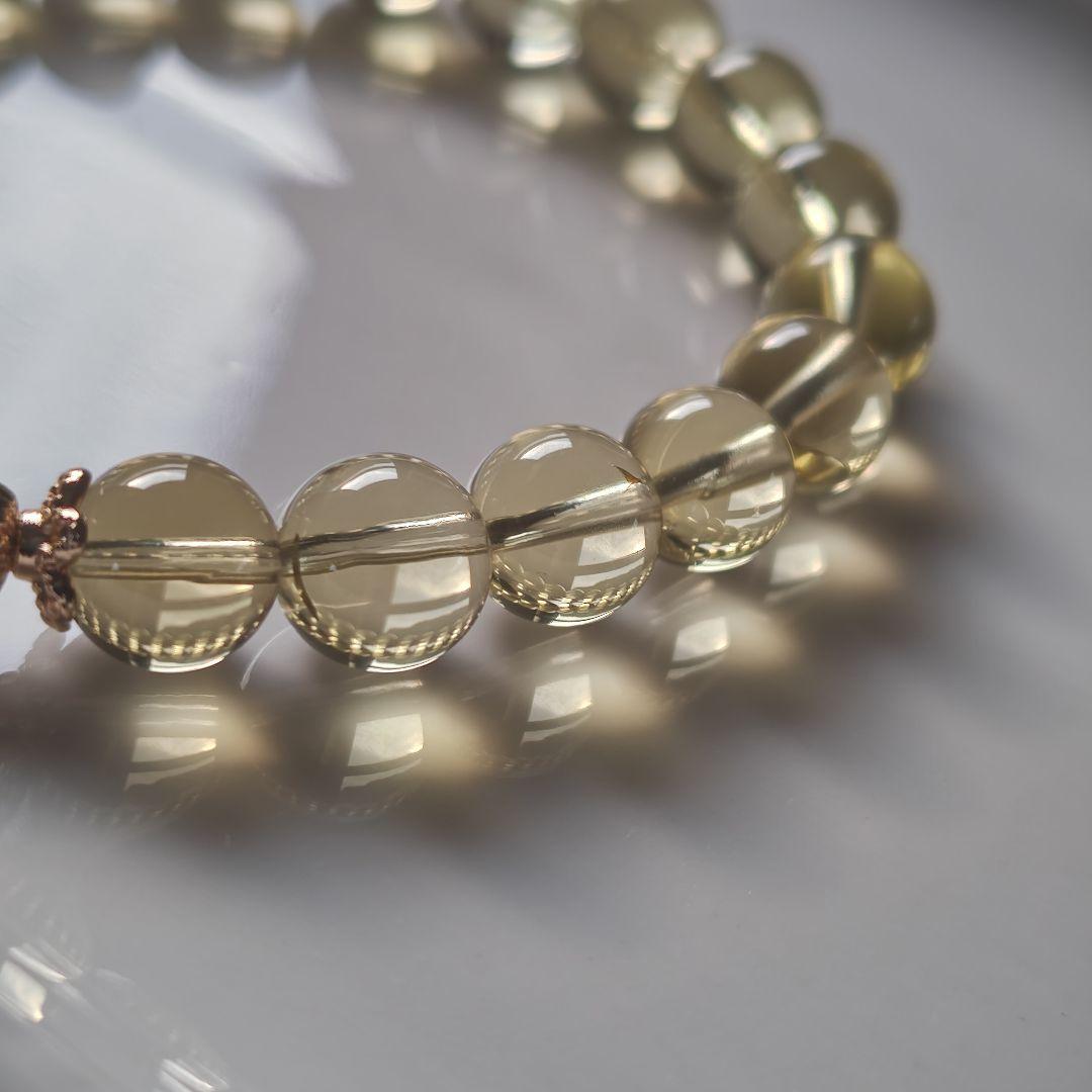 宝石質シトリン六芒星×レモンクオーツ×オーソクレース