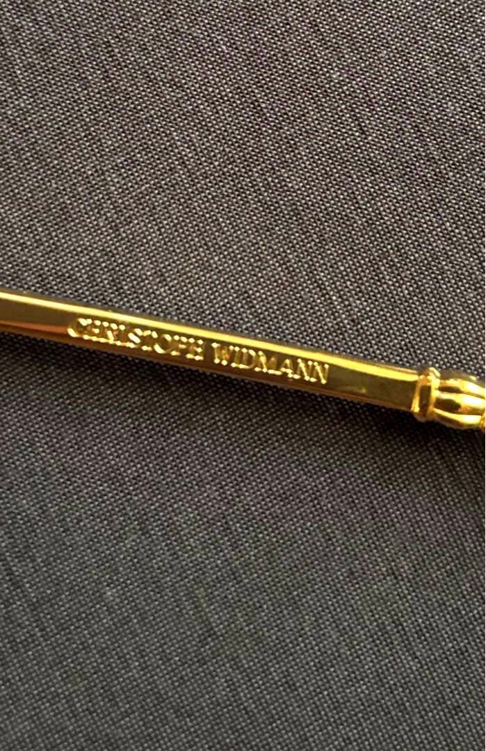 クリストフウィドマン 24金 デコラクラッシック ティースプーン 6本セット