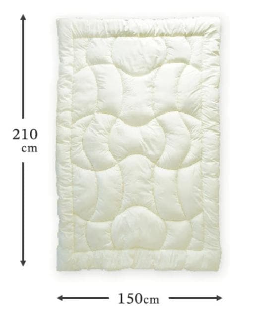 未使用テイジン 掛け布団 シングル ミクロガード 洗える 150x210cm