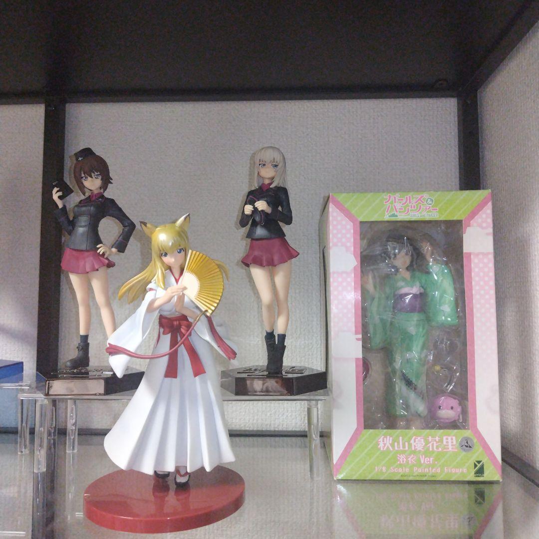 美少女フィギュア　ガールズ＆パンツァー　秋山優花里　浴衣　他セットまとめ売り