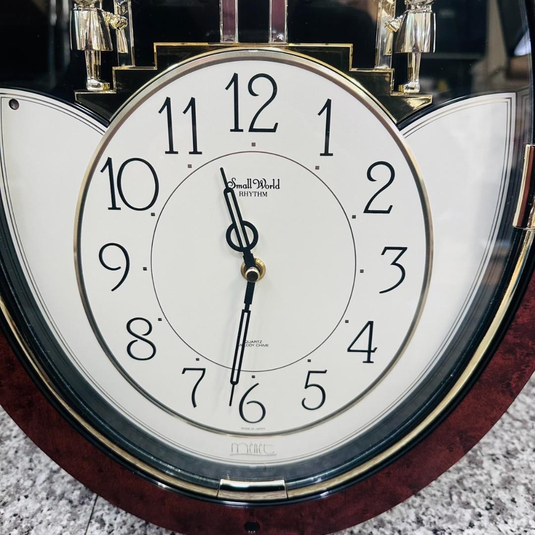 リズム時計 RHYTHM 4MH690 からくり時計 Small World - メルカリ