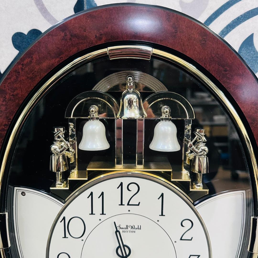 リズム時計 RHYTHM 4MH690 からくり時計 Small World - メルカリ