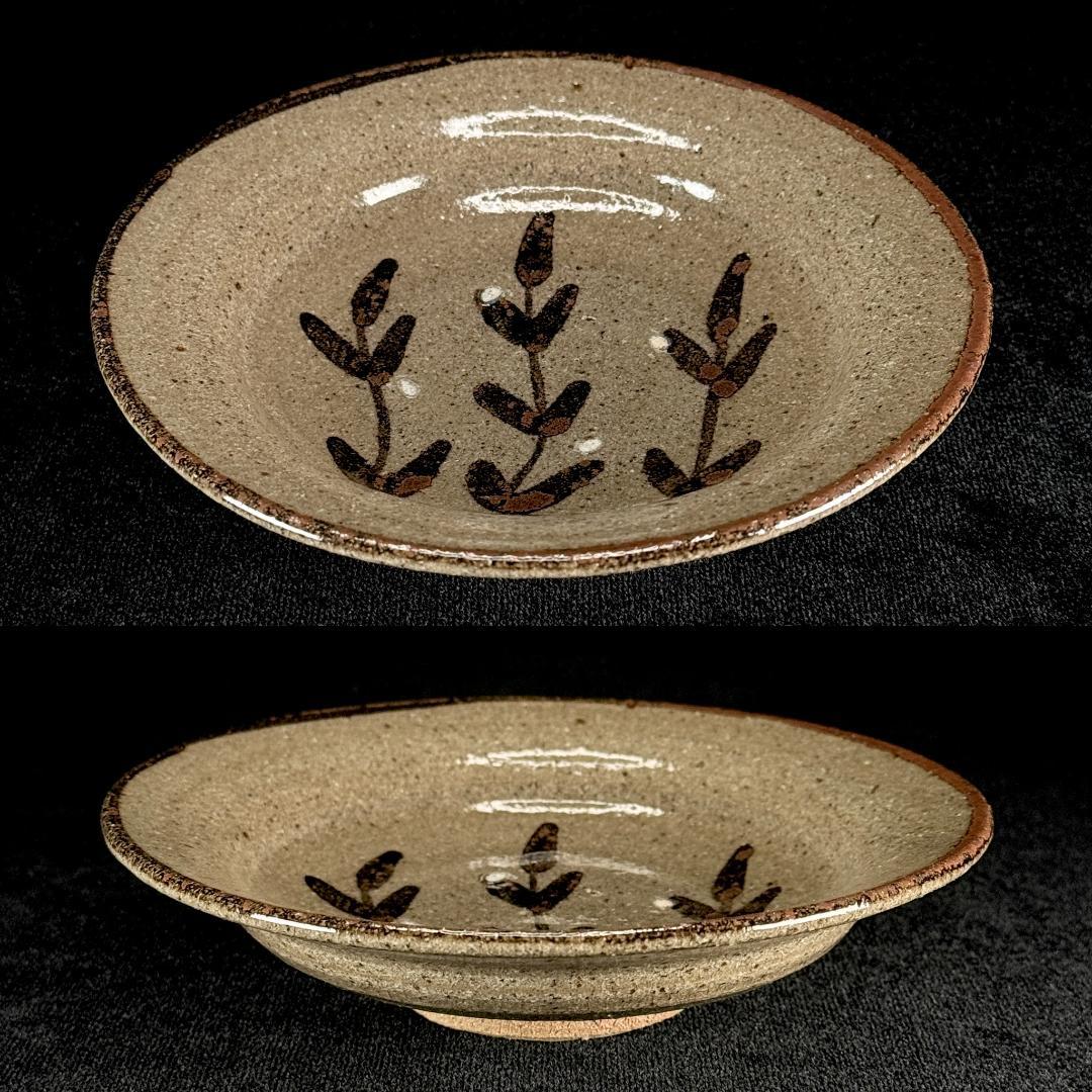 極美品！　十三代 中里太郎右衛門窯　絵唐津銘々皿　5客揃え